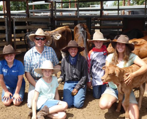 Familienbild mit den "Chefs" Familienbild mit den Chefs